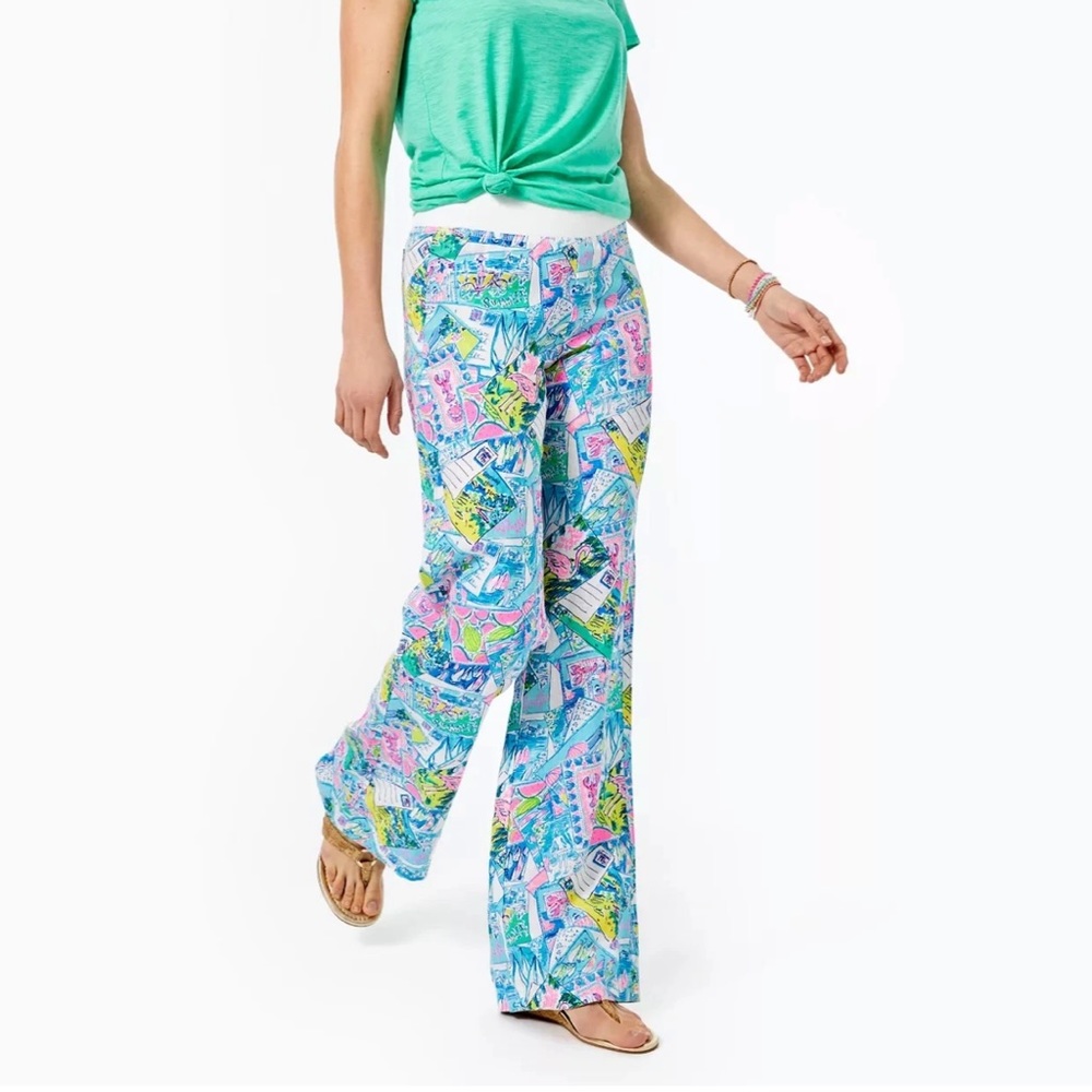 Lilly Pulitzer MEDIUM  Palazzo Beach Pants NWT - Picture 6 of 9